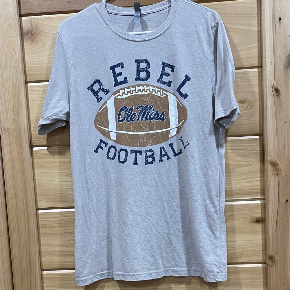 Next Level Apparel Rebel Football Tee - Beige